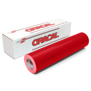 Oracal 651 Glossy Vinyl 24" x 30 FT Roll - Red Oracal Vinyl Oracal 