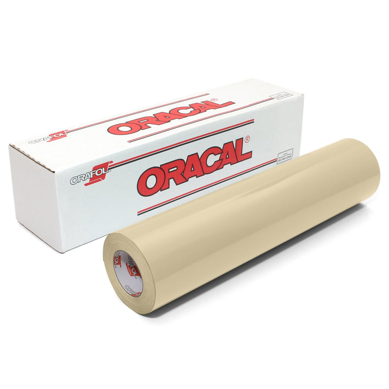 Oracal 651 Glossy Vinyl Rolls - Beige Oracal Vinyl Oracal