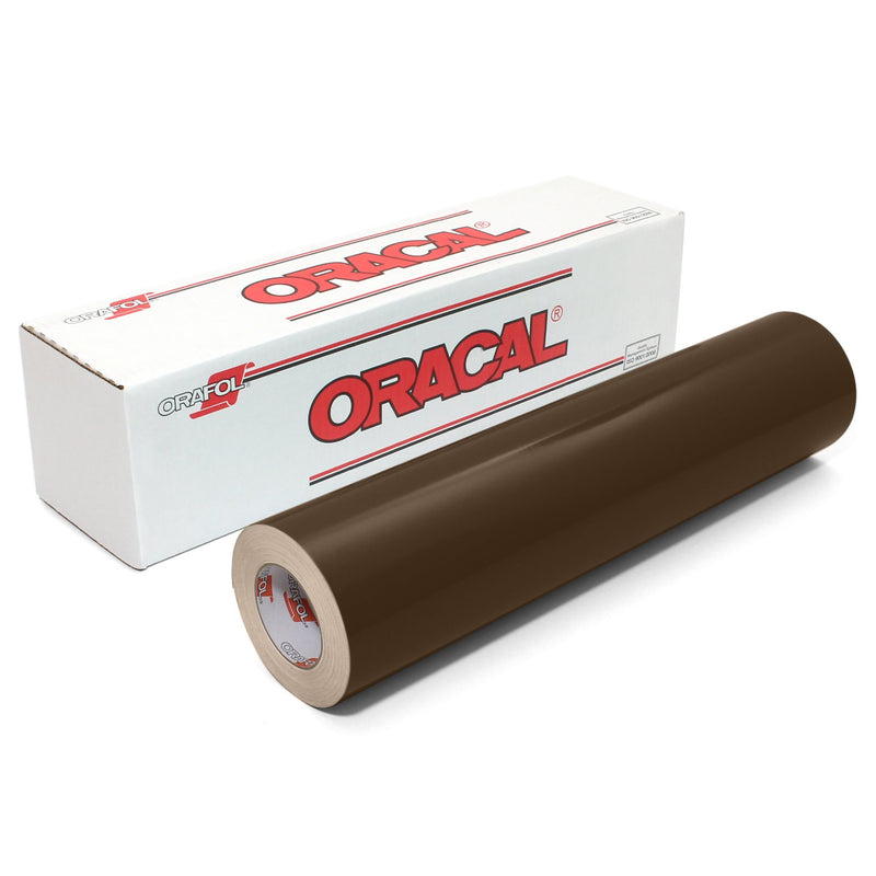 Oracal 651 Glossy Vinyl Rolls - Brown Oracal Vinyl Oracal