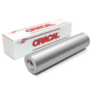 Oracal 651 Glossy Vinyl Rolls - Metallic Silver Grey Oracal Vinyl Oracal 