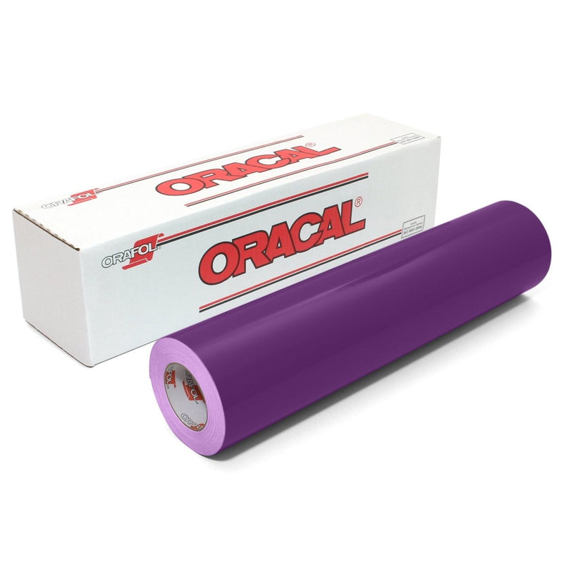 Oracal 651 Glossy Vinyl 12" Wide Rolls - Violet12" x 6 ft - Swing Design1