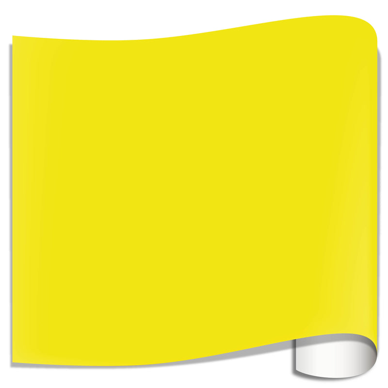 Oracal 651 Glossy Vinyl Sheets 12" x 12" - 10 Pack Oracal Vinyl Oracal Brimstone Yellow