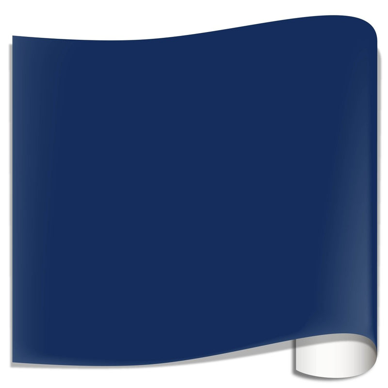 Oracal 651 Glossy Adhesive Vinyl Sheets 12" x 12" - 10 Sheet PackDark Blue - Swing Design