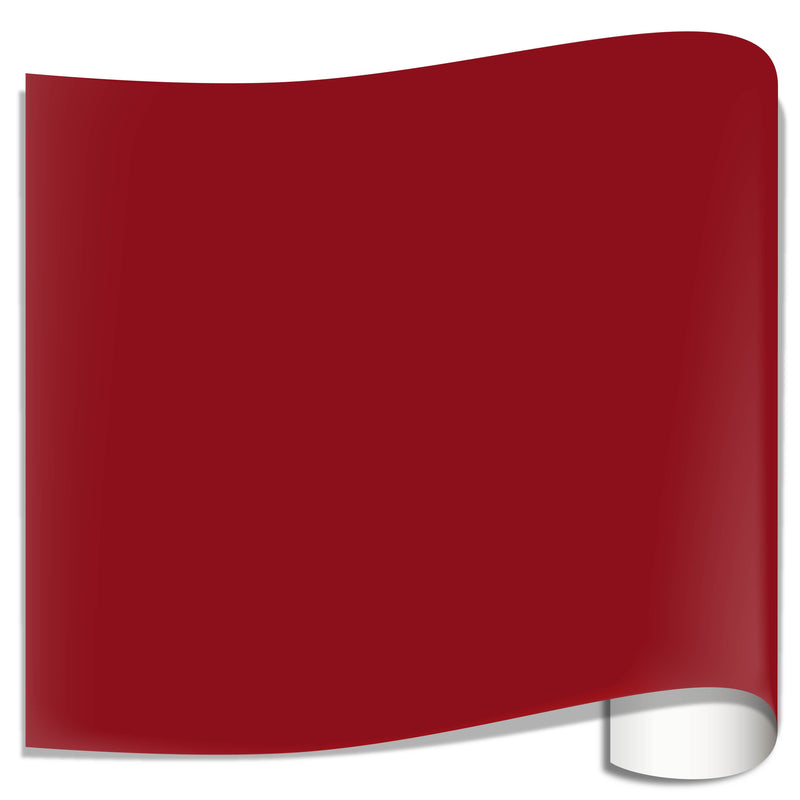 Oracal 651 Glossy Vinyl Sheets 12" x 12" - 10 Pack Oracal Vinyl Oracal Dark Red