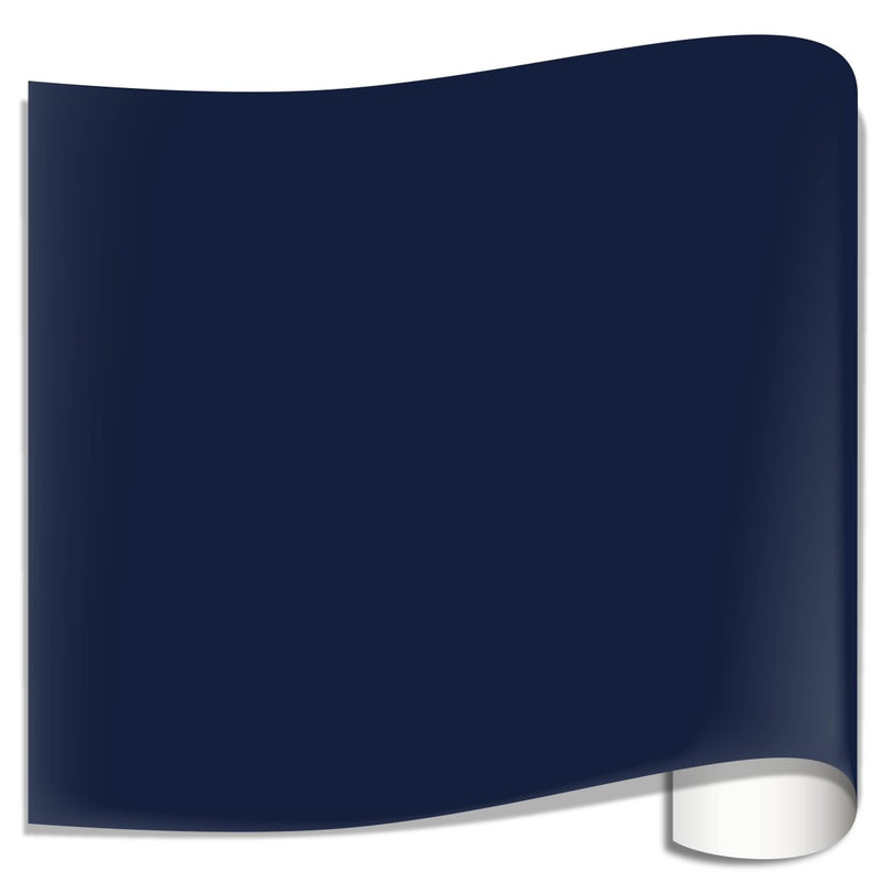 Oracal 651 Glossy Adhesive Vinyl Sheets 12" x 12" - 10 Sheet PackDeep Sea Blue - Swing Design
