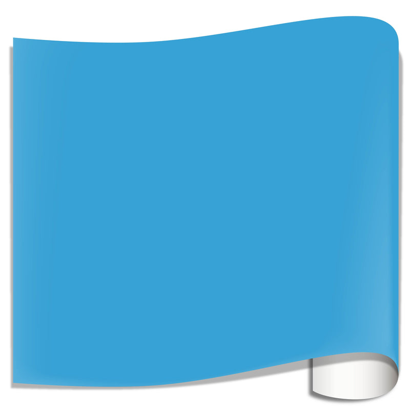 Oracal 651 Glossy Vinyl Sheets 12" x 12" - 10 Pack Oracal Vinyl Oracal Ice Blue