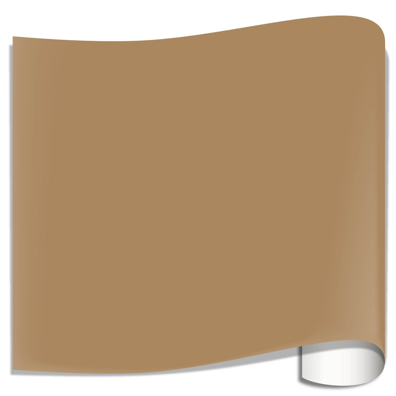 Oracal 651 Glossy Vinyl Sheets 12" x 12" - 10 Pack Oracal Vinyl Oracal Light Brown