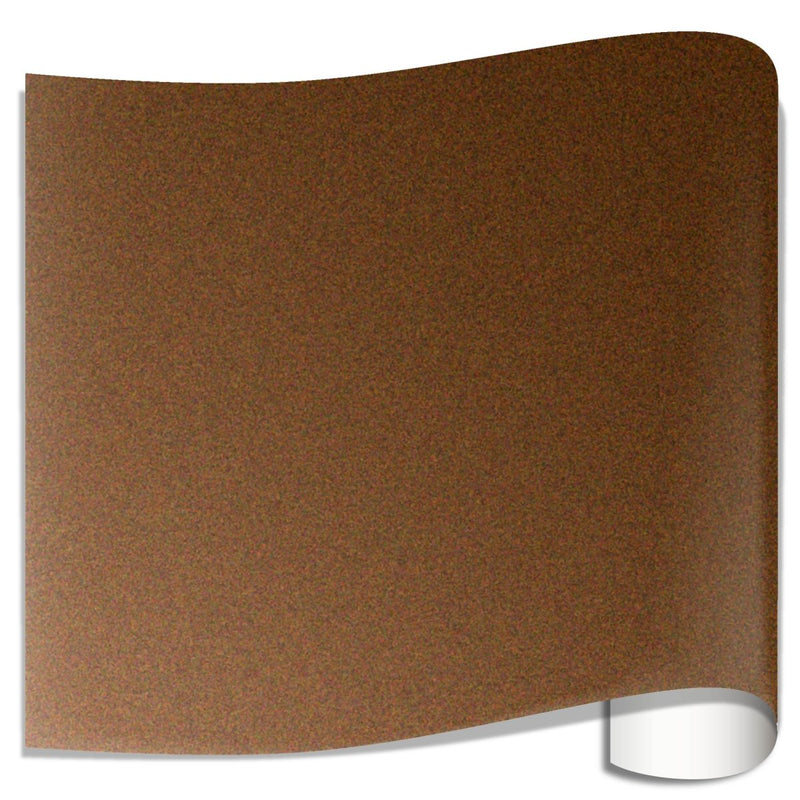 Oracal 651 Glossy Adhesive Vinyl Sheets 12" x 12" - 10 Sheet PackMetallic Copper - Swing Design