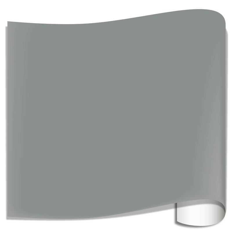 Oracal 651 Glossy Adhesive Vinyl Sheets 12" x 12" - 10 Sheet PackMiddle Grey - Swing Design