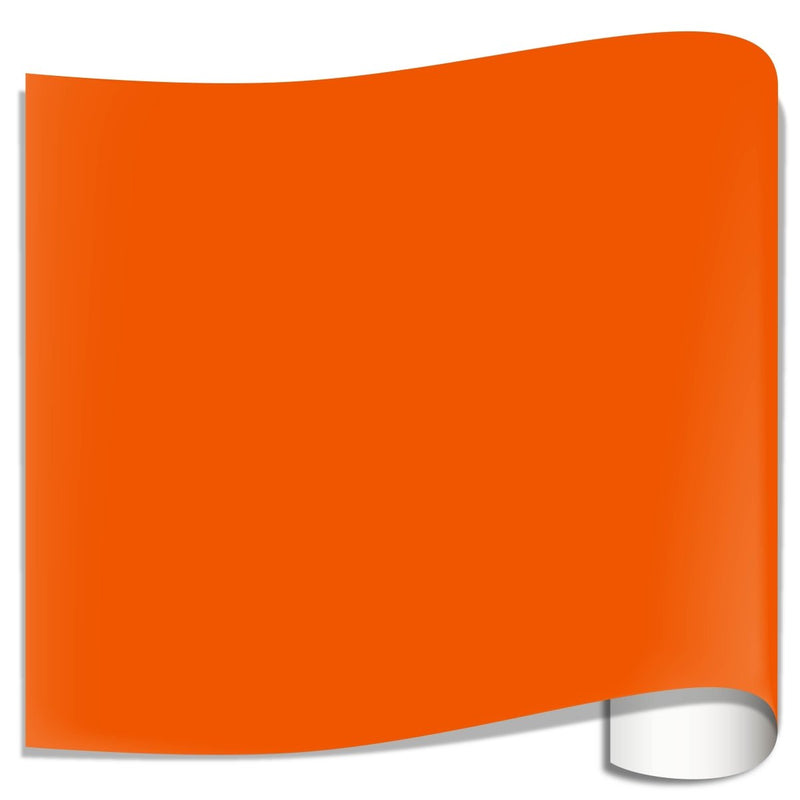 Oracal 651 Glossy Adhesive Vinyl Sheets 12" x 12" - 10 Sheet PackOrange - Swing Design