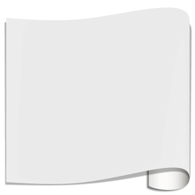 Oracal 651 Glossy Adhesive Vinyl Sheets 12" x 12" - 10 Sheet PackWhite - Swing Design