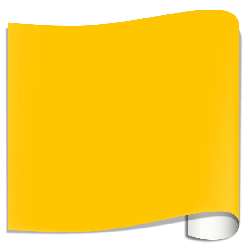 Oracal 651 Glossy Vinyl Sheets 12" x 12" - 10 Pack Oracal Vinyl Oracal Yellow