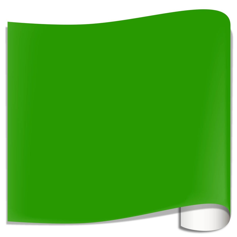 Oracal 651 Glossy Adhesive Vinyl Sheets 12" x 12" - 10 Sheet PackYellow Green - Swing Design