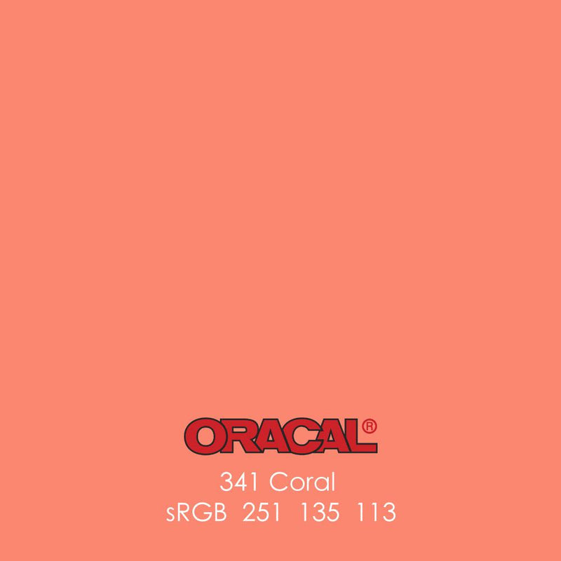 Oracal 651 Glossy Vinyl Sheets - Coral - Swing Design