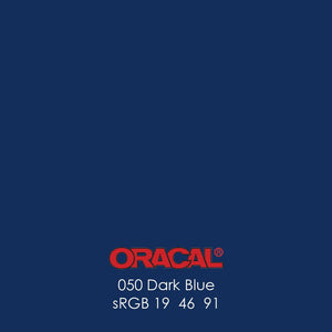 Oracal 651 Glossy Vinyl Sheets - Dark Blue - Swing Design