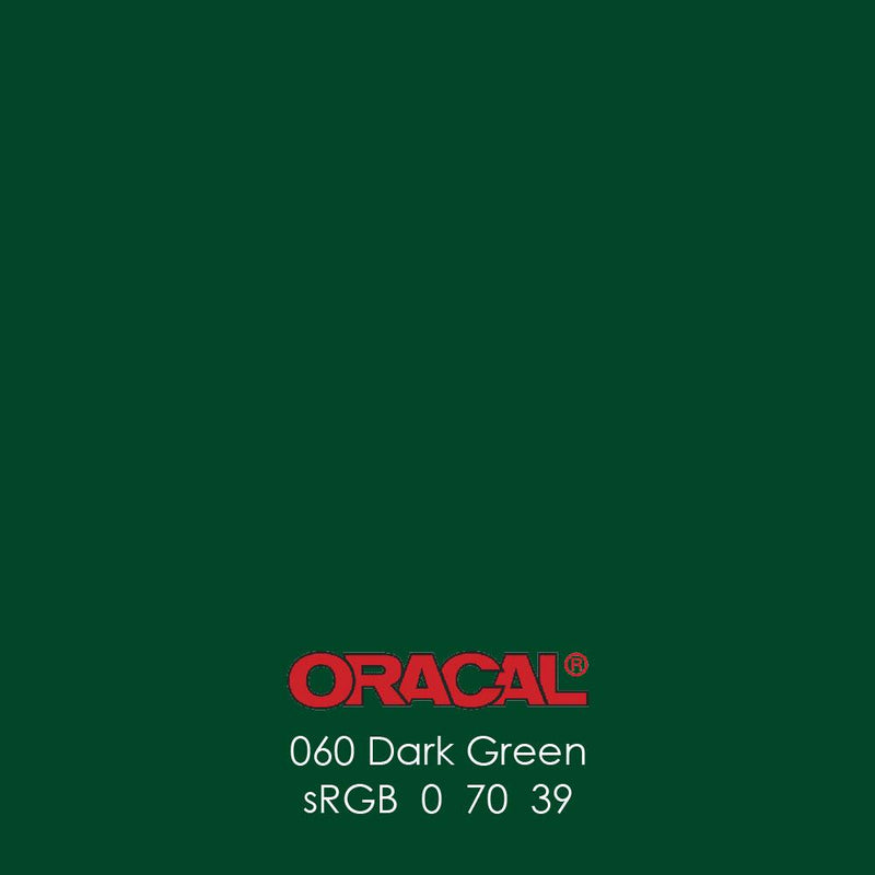 Oracal 651 Glossy Vinyl Sheets - Dark Green - Swing Design