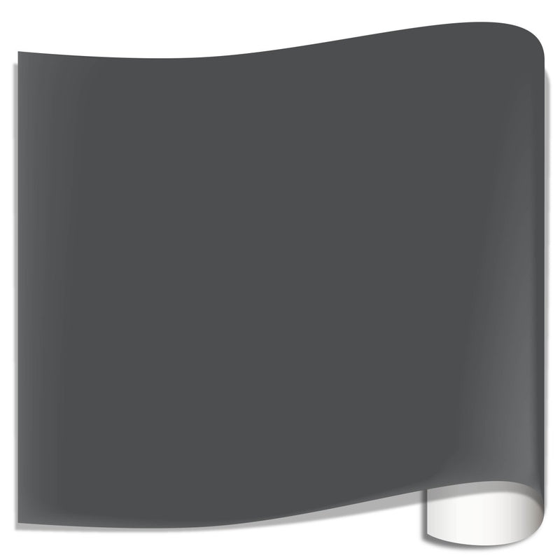 Oracal 651 Glossy Vinyl Sheets - Dark Grey1 Sheet - 12" x 12" - Swing Design1