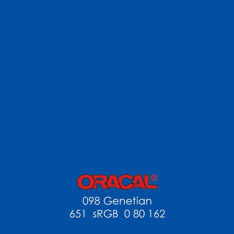 Oracal 651 Glossy Vinyl Sheets - Gentian1 Sheet - 12" x 12" - Swing Design3