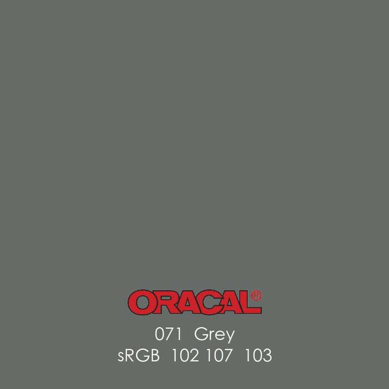 Oracal 651 Glossy Vinyl Sheets - Grey - Swing Design