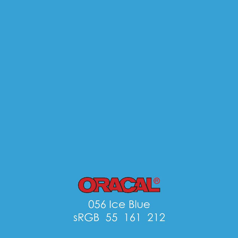Oracal 651 Glossy Vinyl Sheets - Ice Blue - Swing Design