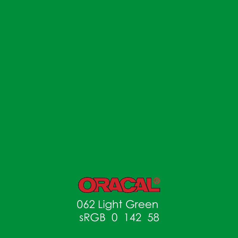 Oracal 651 Glossy Vinyl Sheets - Light Green - Swing Design