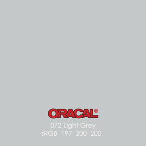 Oracal 651 Glossy Vinyl Sheets - Light Grey - Swing Design