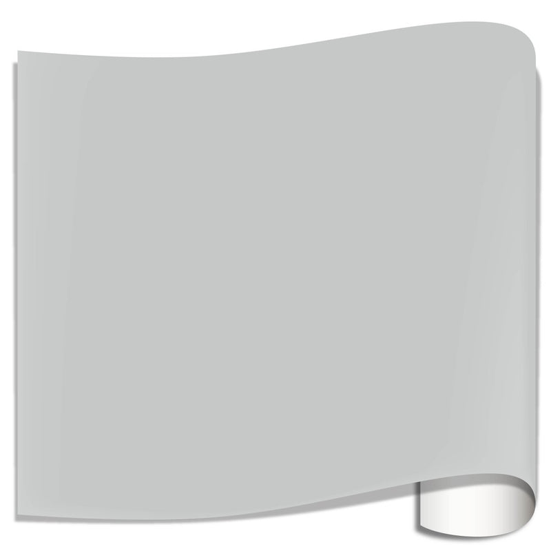 Oracal 651 Glossy Vinyl Sheets - Light Grey1 Sheet - 12" x 12" - Swing Design1