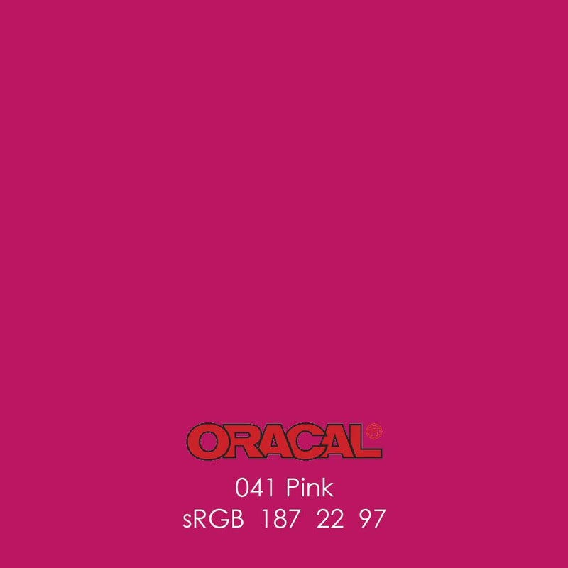 Oracal 651 Glossy Vinyl Sheets - Pink - Swing Design