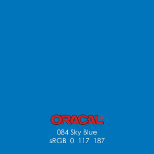 Oracal 651 Glossy Vinyl Sheets - Sky Blue - Swing Design