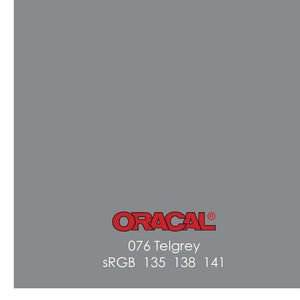 Oracal 651 Glossy Vinyl Sheets - Telegrey - Swing Design