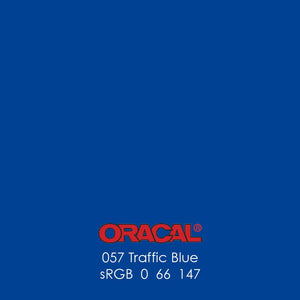 Oracal 651 Glossy Vinyl Sheets - Traffic Blue - Swing Design