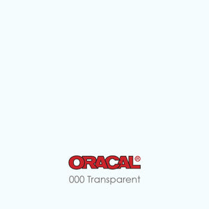 Oracal 651 Glossy Vinyl Sheets - Transparent - Swing Design