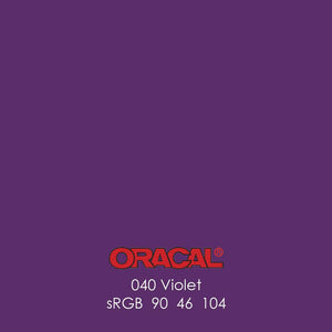 Oracal 651 Glossy Vinyl Sheets - Violet - Swing Design
