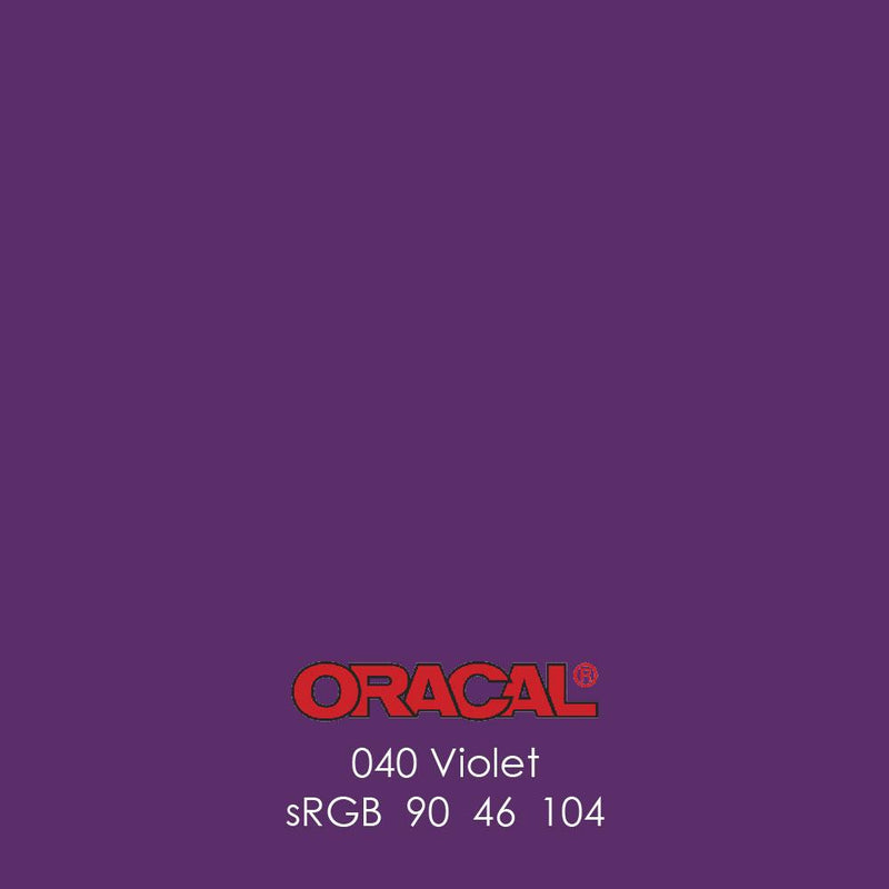 Oracal 651 Glossy Vinyl Sheets - Violet1 Sheet - 12" x 12" - Swing Design3