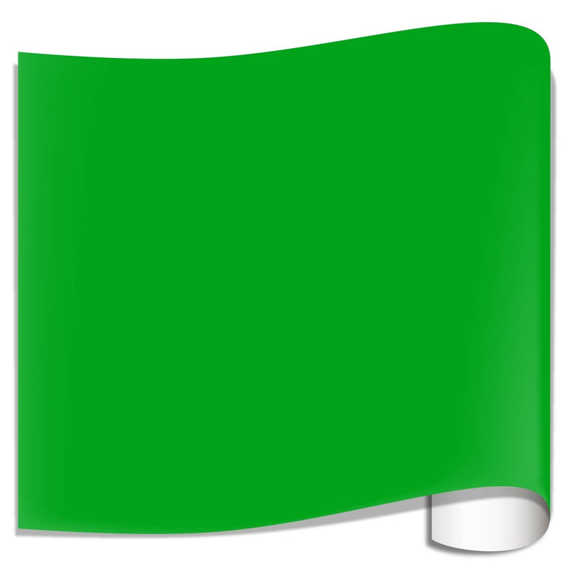 Oracal 651 Glossy Vinyl Sheets - Yellow Green1 Sheet - 12" x 12" - Swing Design1