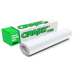 Orajet 3164 Printable Glossy Adhesive Vinyl - 60" x 150 FT Vinyl Oracal 