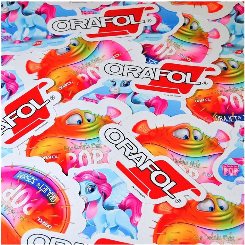 Orajet Printable Matte Adhesive Vinyl Bundle - 20" x 30 FT Vinyl Oracal