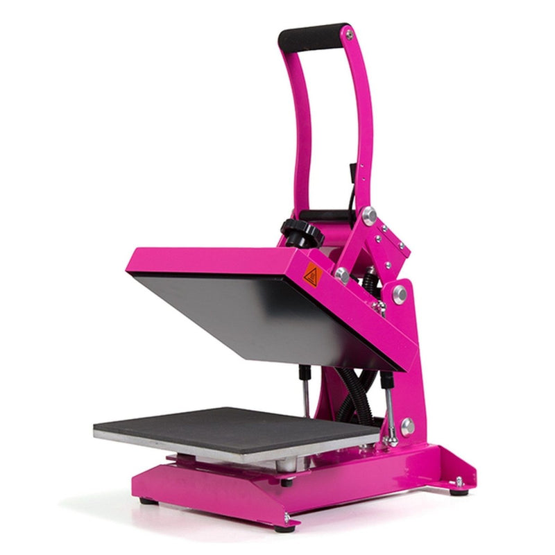 Pink Pro Craft Heat Press 9" x 12" Bundle - Swing Design5