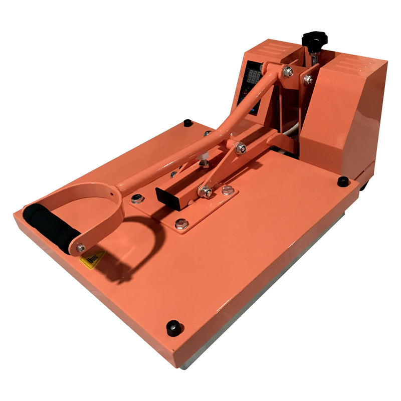 REFURBISHED Swing Design 15" x 15" Craft Heat Press - Coral Heat Press Swing Design