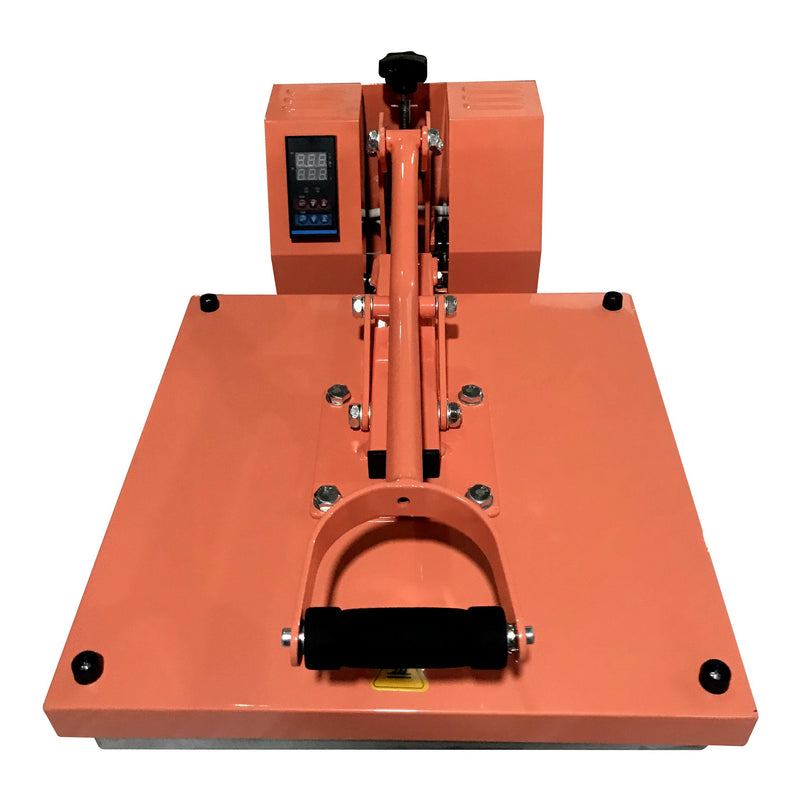 REFURBISHED Swing Design 15" x 15" Craft Heat Press - Coral Heat Press Swing Design