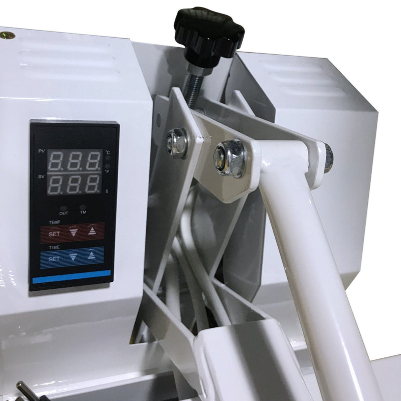 REFURBISHED Swing Design 15" x 15" Craft Heat Press - White Heat Press Swing Design