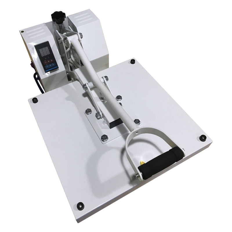REFURBISHED Swing Design 15" x 15" Craft Heat Press - White - Swing Design6