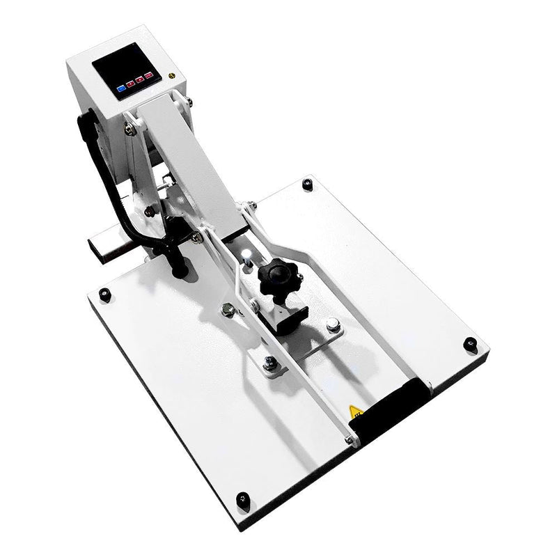 REFURBISHED Swing Design 15" x 15" PRO Slide Out Heat Press - White Heat Press Swing Design