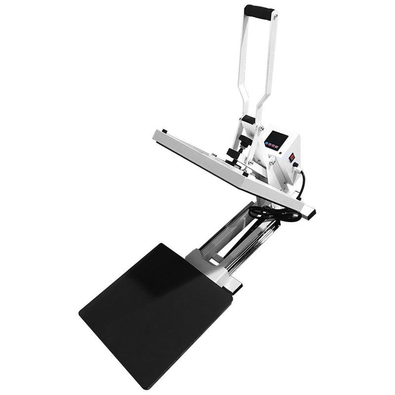 REFURBISHED Swing Design 15" x 15" PRO Slide Out Heat Press - White Heat Press Swing Design