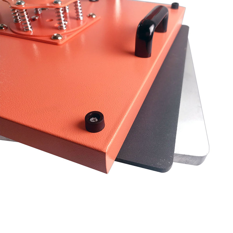 REFURBISHED Swing Design 15" x 15" Swing Away 8-in-1 Heat Press - Coral Heat Press Swing Design