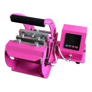 REFURBISHED Swing Design Digital Coffee Mug & Cup Heat Press - Pink Heat Press Swing Design 