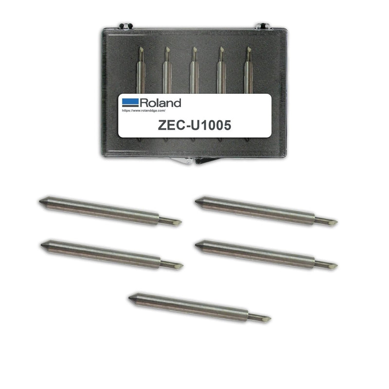 Roland 45°/.25 Offset Premium Blades - All Purpose - 5 Pack - Swing Design1