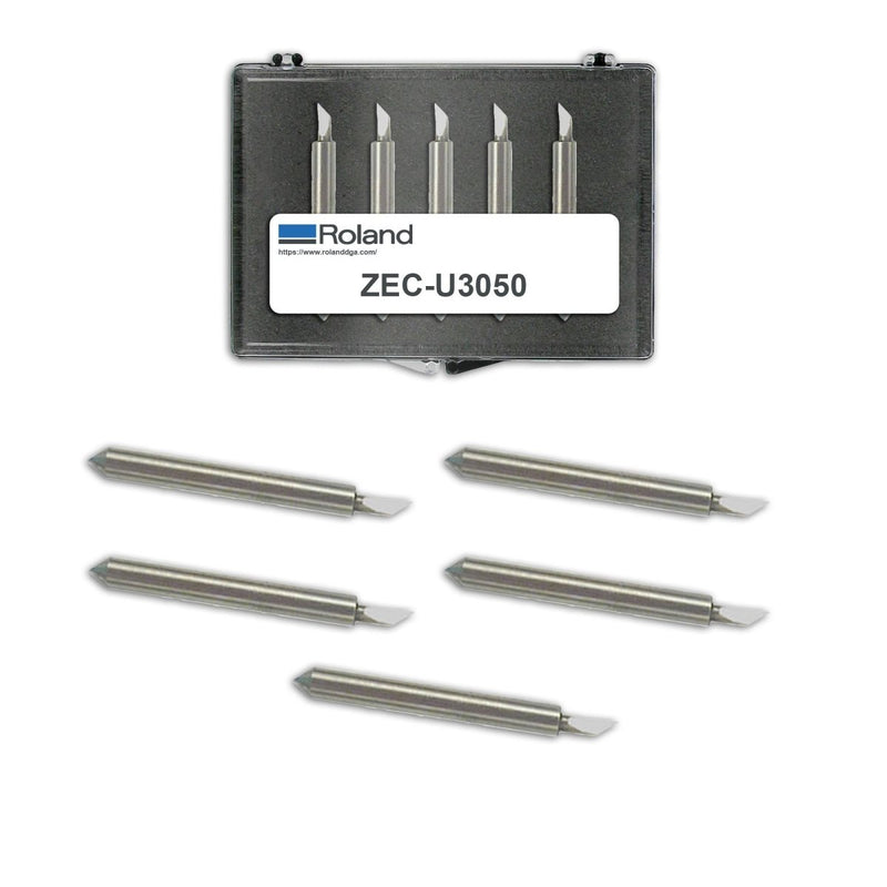 Roland 60°/.50 Offset Premium Blades For Sandblast - 5 Pack - Swing Design1