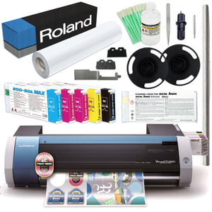 Roland BN-20 Desktop 20" Eco-Solvent Printer & Cutter w/ CMMYK Inks Eco Printers Roland 