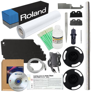 Roland BN-20 Desktop 20" Eco-Solvent Printer & Cutter w/ CMMYK Inks & Media Eco Printers Roland 
